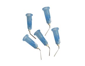 EMBOUTS D'AIGUILLES PRE-COURBE BLEUS ELSODENT (100)