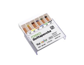 Pointes de gutta top color codifiées ISO - boîte de 100
