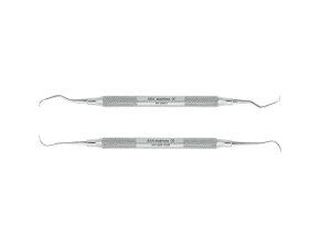 Curettes et détartreurs doubles