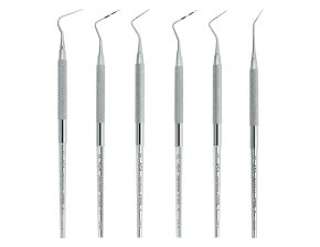 Sonde parodontale graduée en acier - à l'unité