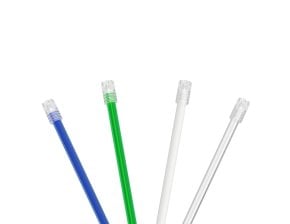 Pompes à salive Multi-color embout détachable - sachet de 100