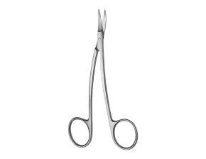 Ciseaux Lagrange double courbe 11,5 cm - l'unité