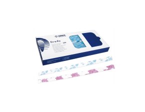 Porte-serviettes Fit-N-Fix motif floral rose - boîte de 200