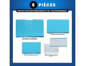 Set stérile de protection Alle - kit 5 pièces