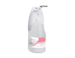 Support pour distributeur de savon au coude - pour flacons de 500ml