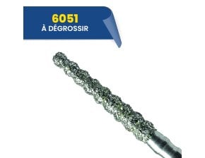Fraise diamantée FG à dégrossir - stérile - 6051 - 314 017C (bte de 25)
