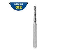 6878K - Fraise diamantée FG torpille - 314 012 Grain G (bte de 5)