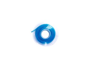 Chainette élastique très serrée bleue