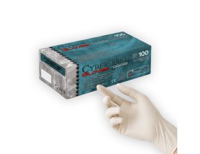 Gants latex poudrés SuperGrip - boîte de 100