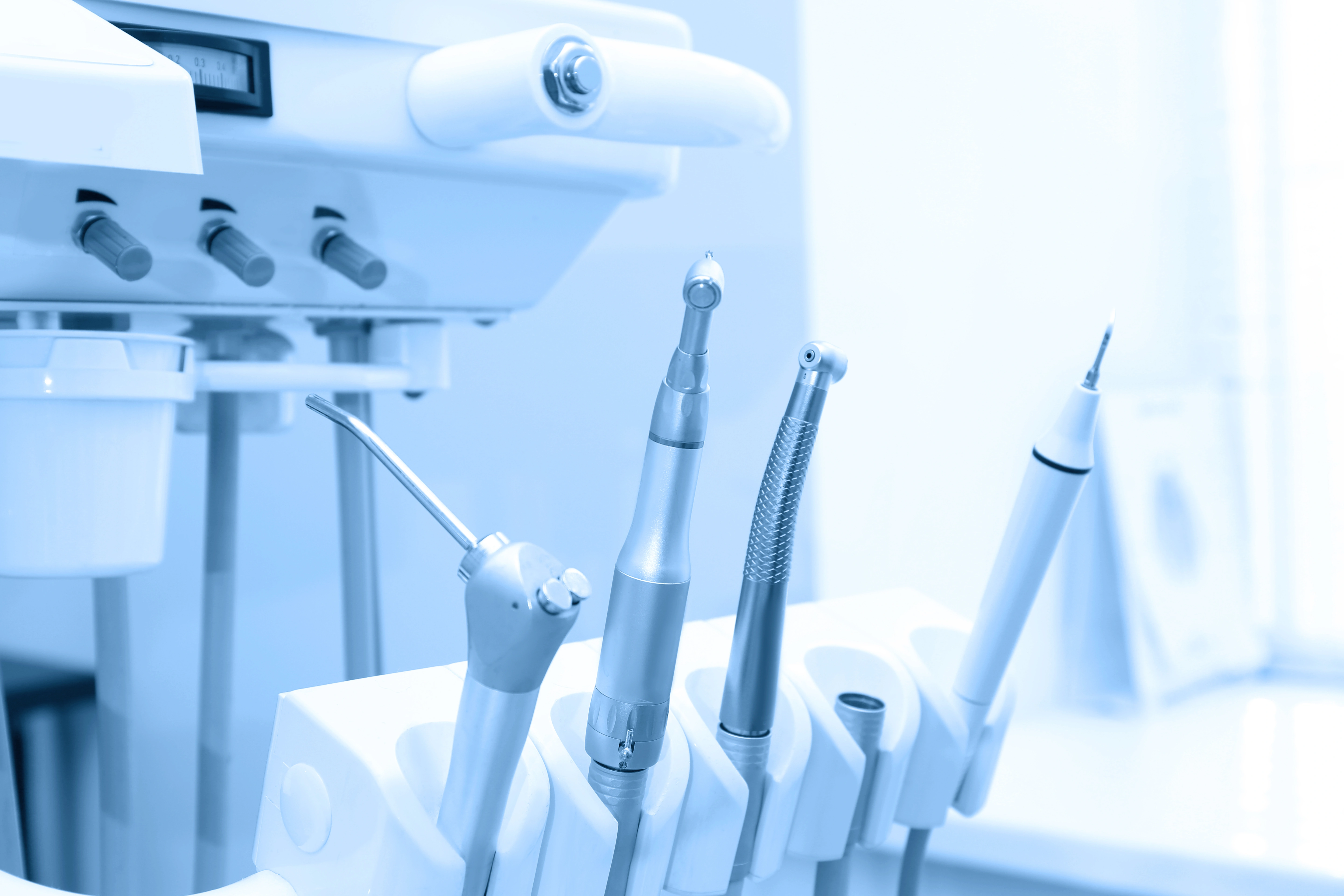 dentist working